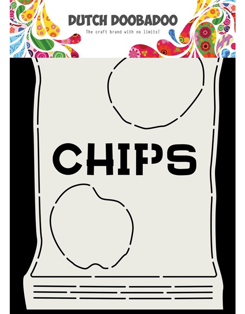 Chipspose, Dutch Doobadoo, stencils, A5*